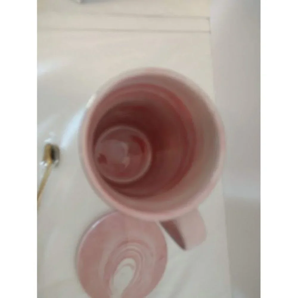 - Mother In Law Coffee Mug Gift Set Pink Marbled Ceramic Gold Trim letter,…